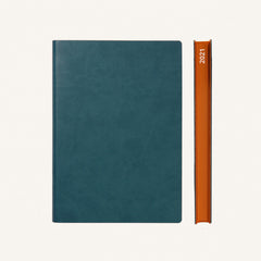 Daycraft 2024 Diary - Signature - A5 - Daily - Soft Cover - Green