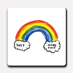 U Studio - Coaster - Shit Rainbow