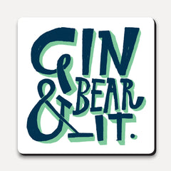 U Studio - Coaster - Type Club - Gin And Bear It