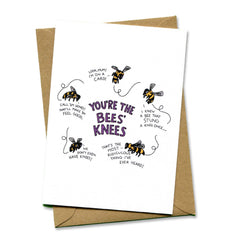 Things by Bean - 'You’re the Bees’ Knees' Card