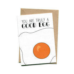 Things by Bean - 'You Are Truly A Good Egg' Card