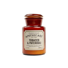 Paddywax - Apothecary Candle – 8oz – Tobacco & Patchouli