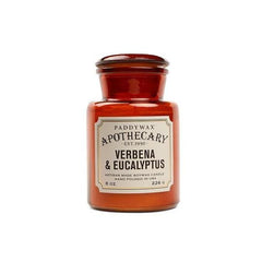Paddywax - Apothecary Candle – 8oz – Verbena & Eucalyptus