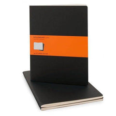 Moleskine Notebook - Cahier - Set of 3 - Extra Large - Ruled - Black