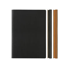 Daycraft Signature Duo Notebook - A5 - Black/Brown
