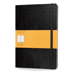 Moleskine Classic Notebook - Ruled - Extra Large - Hardcover - Black