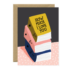 All The Ways To say - Card - Love Books