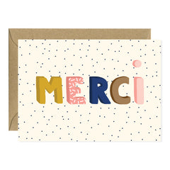 All The Ways To say - Card - Merci