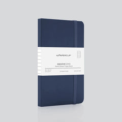 myPaperclip Executive Series A6 Pocket Notebook - Ruled - Blue
