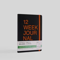 myPaperclip Wellness Journal A5 Notebook - Black