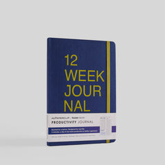 myPaperclip Productivity Journal A5 Notebook - Blueberry
