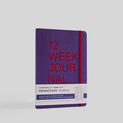 myPaperclip Productivity Journal A5 Notebook - Amethyst