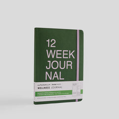 myPaperclip Wellness Journal A5 Notebook - Green