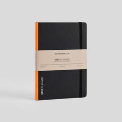 myPaperclip 2026 Hard Cover A5 Weekly Planner - Orange