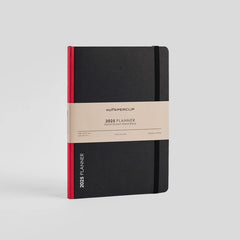 myPaperclip 2026 Hard Cover A5 Weekly Planner - Red