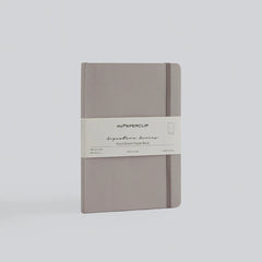 myPaperclip Signature Series myRECYCO A5 Notebook - Plain - Grigio