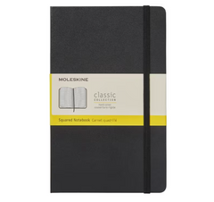 Moleskine Classic Notebook - Squared - Large - Hardcover