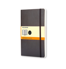 Moleskine Classic Notebook - Ruled - Large - Softcover - Black