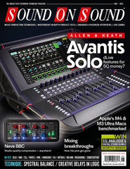 Sound on Sound magazine may 2025