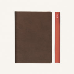 Daycraft 2024 Diary - Signature - A5 - Daily - Soft Cover - Brown