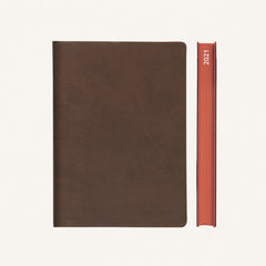 Daycraft 2024 Diary - Signature - A5 - Daily - Soft Cover - Brown