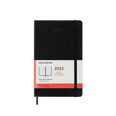 Moleskine - 2023 Hard Cover Diary - Daily - Large (13x21cm) - Black