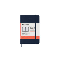 Moleskine - 2023 Soft Cover Diary - Daily - Pocket (9x14cm) - Sapphire Blue