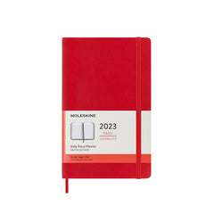 Moleskine - 2023 Soft Cover Diary - Daily - Large (13x21cm) - Scarlet Red