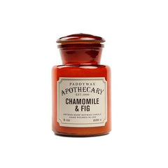 Paddywax - Apothecary Candle – 8oz – Chamomile & Fig