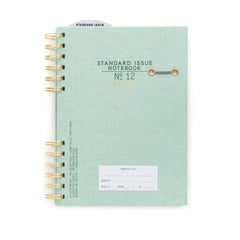 Standard Issue – No. 12 – Ruled Notebook Planner - Green
