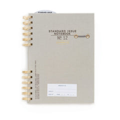 Standard Issue – No. 12 – Ruled Notebook Planner - Taupe