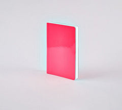 Nuuna Candy S Dotted Notebook Neon Pink - A6