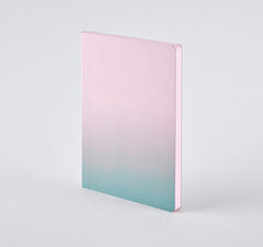 Nuuna Pink Haze Colour Clash L Light Dotted Notebook - A5