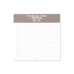 Standard Issue – No. 55 – Square Notepad – Taupe