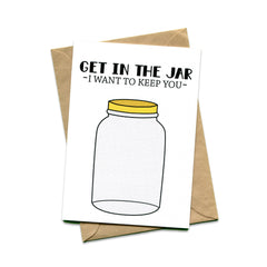 Things by Bean - 'Get In The Jar' Card