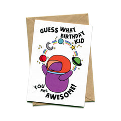 Things by Bean - 'You are awesome' Card