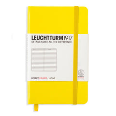 Leuchtturm 1917 - A6 - Lined - Hard Cover - Lemon