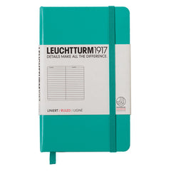 Leuchtturm 1917 - A6 - Lined - Hard Cover - Emerald Green