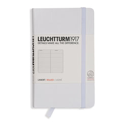 Leuchtturm 1917 - A6 - Lined - Hard Cover - White