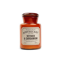 Paddywax - Apothecary Candle – 8oz – Vetiver & Cardamom