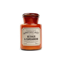 Paddywax - Apothecary Candle – 8oz – Vetiver & Cardamom