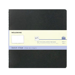 Moleskine Art Cahier - Sketchbook - Square - Black