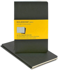 Moleskine Notebook - Cahier - Set of 3 - Pocket - Squared - Black