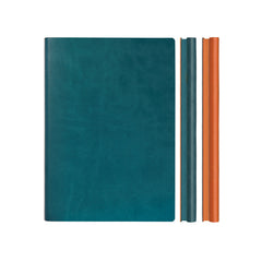Daycraft Signature Duo Notebook - A5 - Green/Orange
