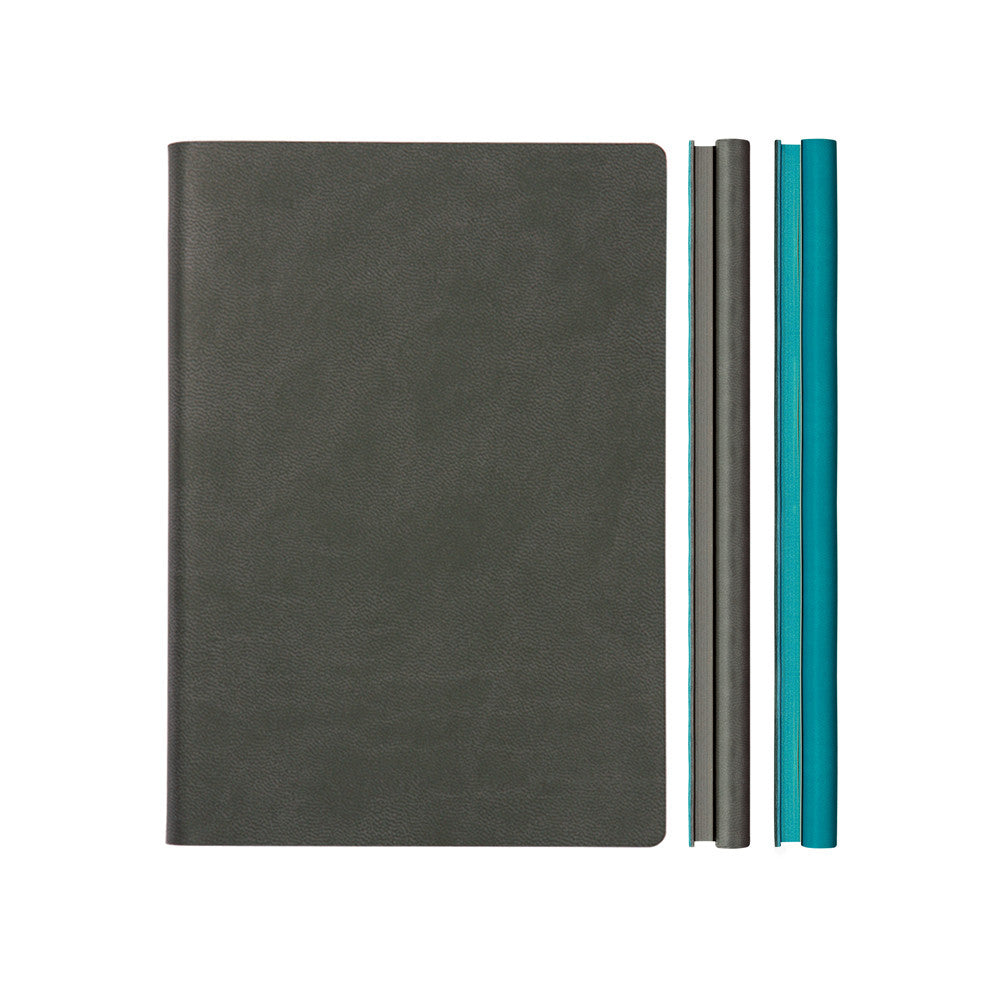 Daycraft Signature Duo Notebook - A5 - Grey/Blue – mag nation