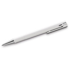 Lamy Logo Plus Ballpoint Pen - Gloss White