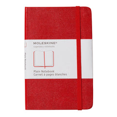 Moleskine Classic Notebook - Plain - Pocket - Hardcover - Red