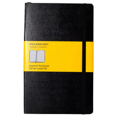 Moleskine Classic Notebook - Squared - Large - Hardcover
