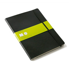 Moleskine Classic Notebook - Plain - Extra Large - Softcover - Black