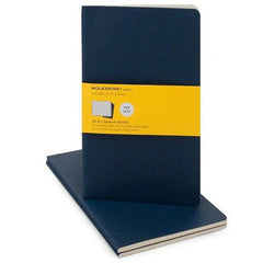 Moleskine Notebook - Cahier - Set of 3 - Large - Squared - Navy